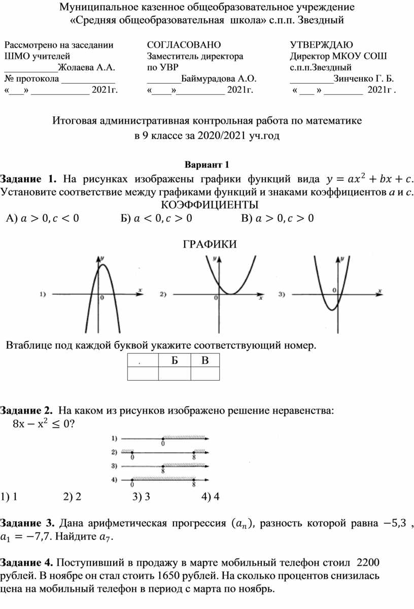 Как сдается проект в 9 классе