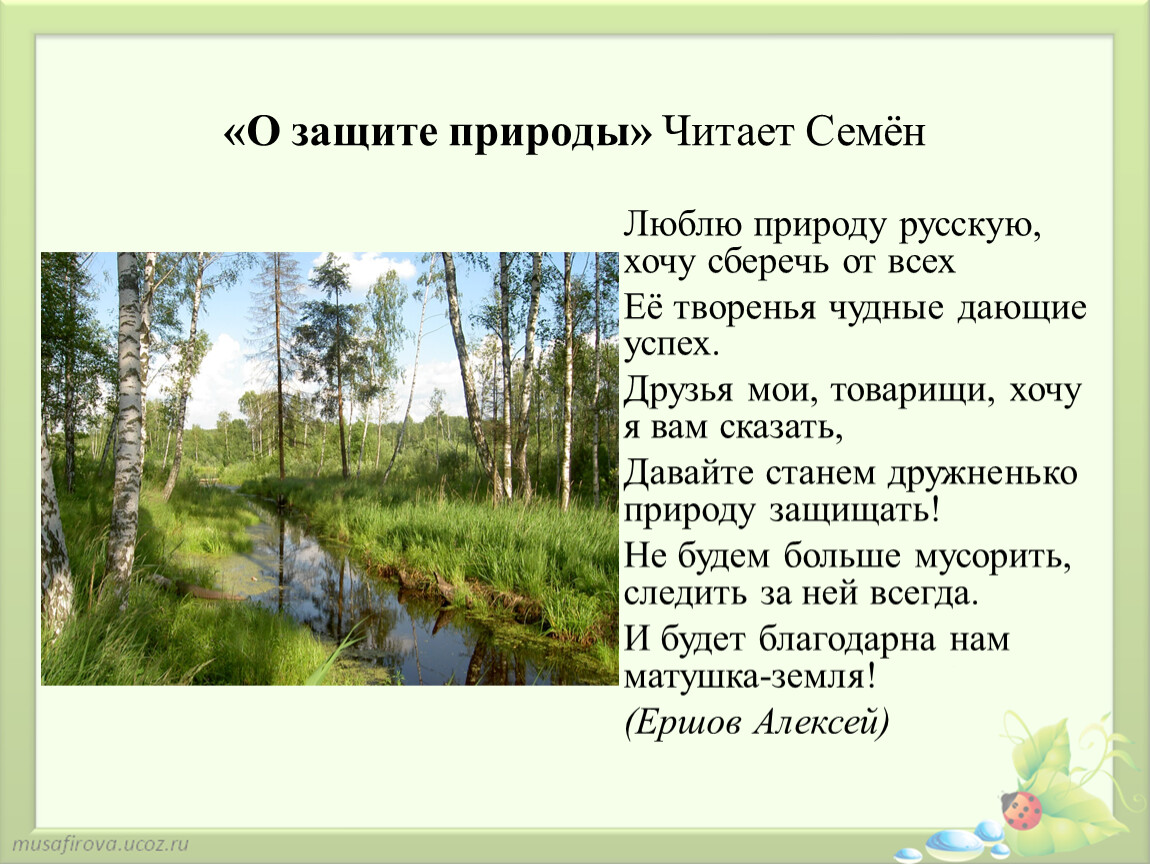 Тест 2 люблю природу. Стихи про отдых на природе для детей. Люблю природу русскую. Стихи отдых на природе с коллективом. За что я люблю природу.