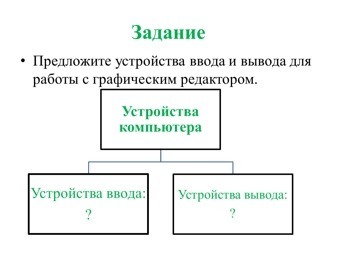 Из предложенных устройств