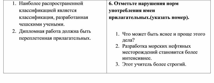 Наиболее распространенная классификация норм