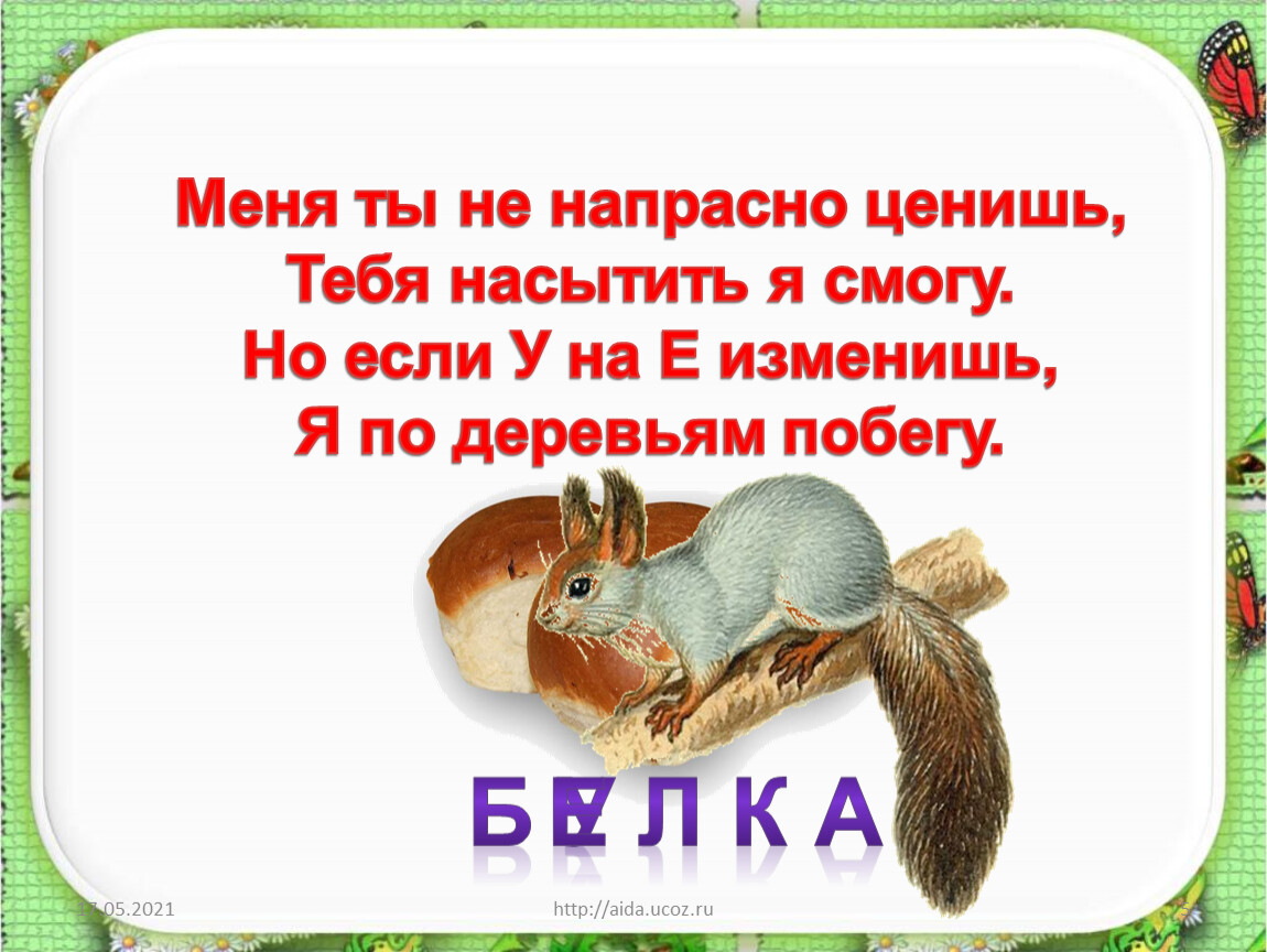 Не напрасно. Побег белки. Продолжение стиха меня ты напрасно не ценишь тебя я насытить смогу.