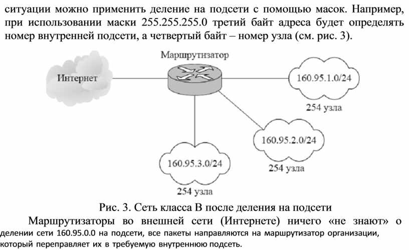 Например, при использовании маски 255