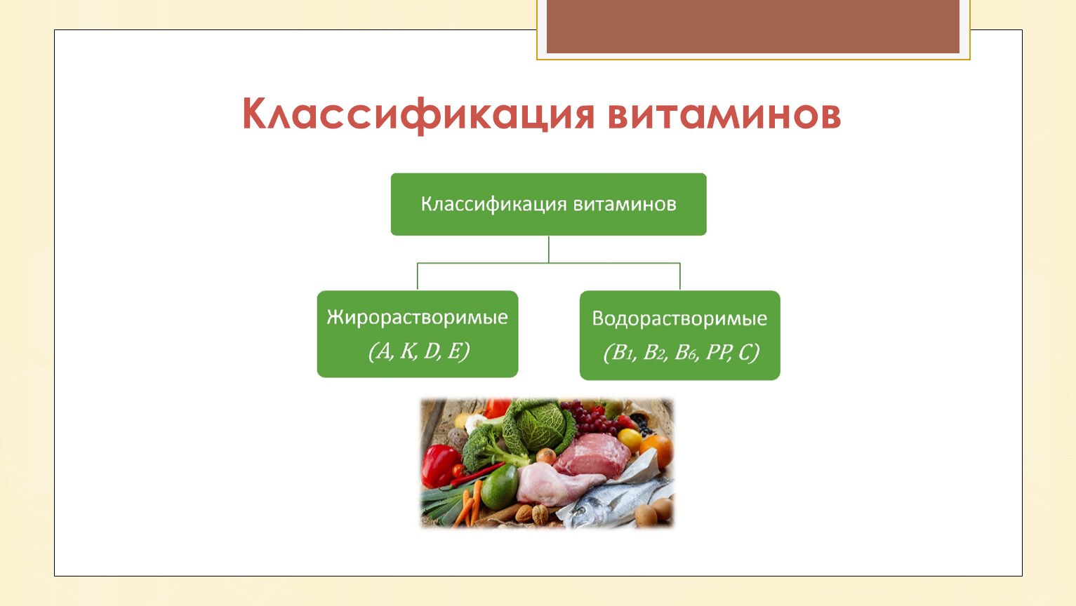 Классификация витаминов картинка