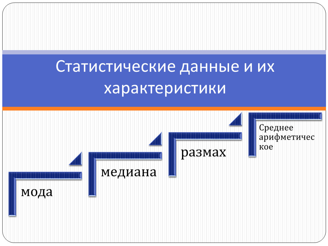 Ресурсы статистической информации. Статистические характеристики. Размах данных в статистике. Статистические параметры. Выберите свойства статистических данных..