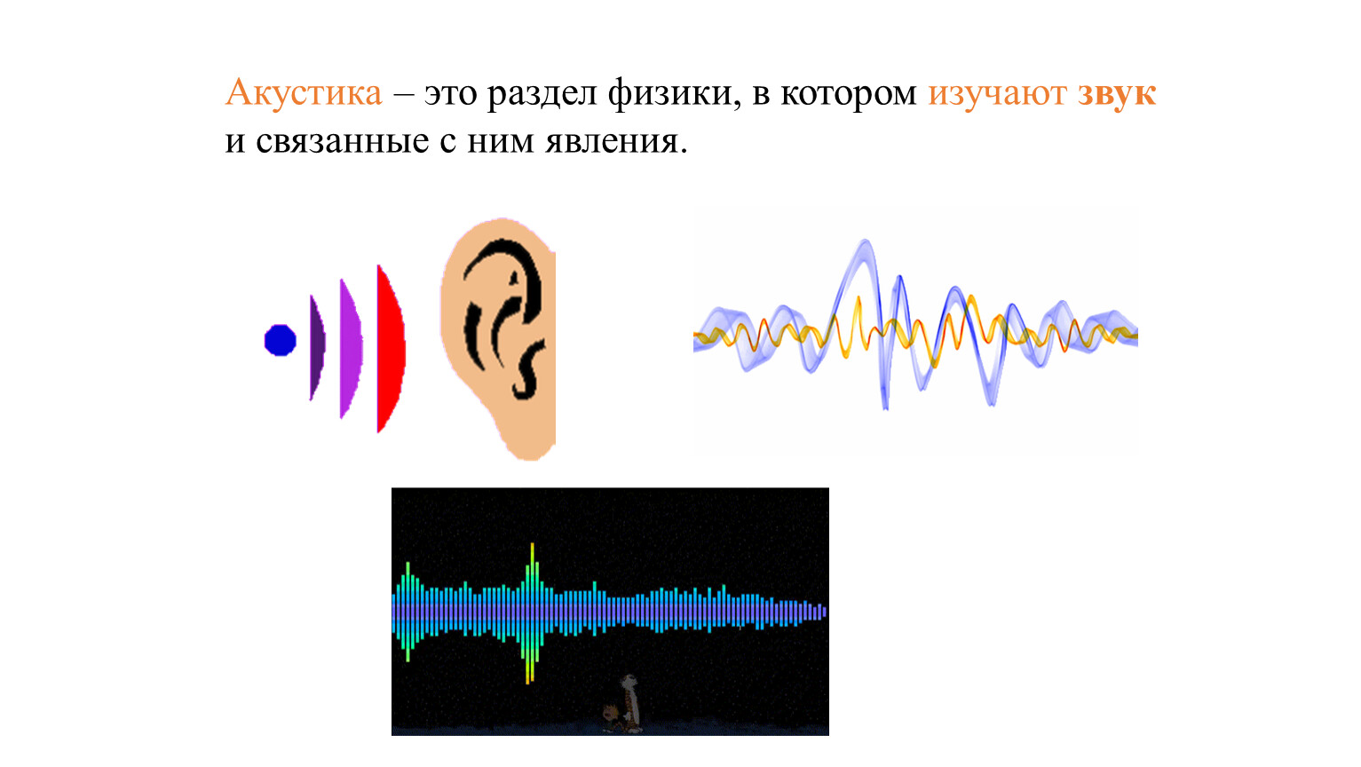 Акустические свойства звуков. Звук физические характеристики звука. Характеристики звука физика. Акустический звук. Акустика это раздел физики в котором изучают.