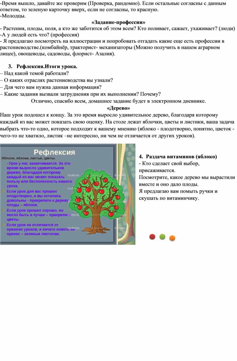 Конспект урока по окружающему миру на тему 