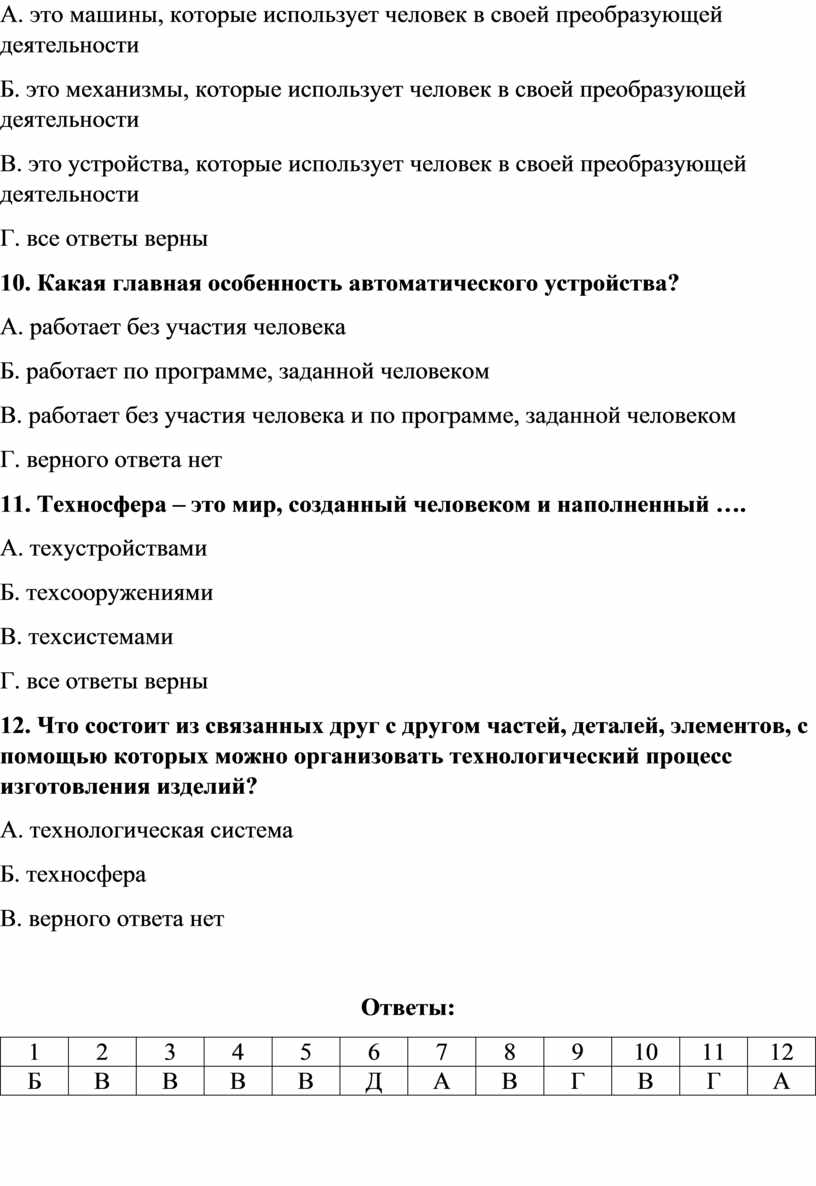 Презентация преобразующая деятельность человека и технологии