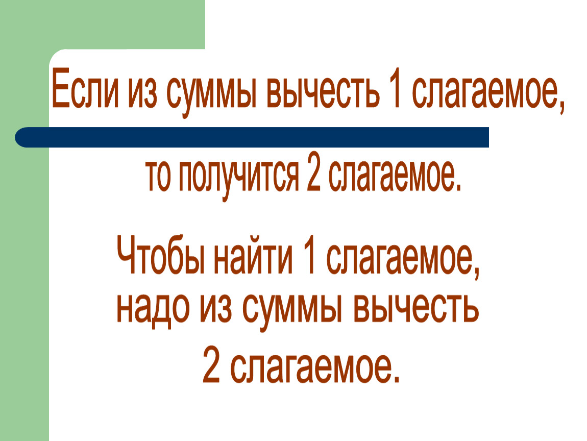 Названа сумма. Связь между суммой и слагаемым. Взаимосвязь между суммой и слагаемыми. Взаимосвязь суммы и слагаемых. Взаимосвязь слагаемых и суммы 1 класс.