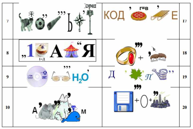 Ребусы онлайн разгадывать бесплатно по фото