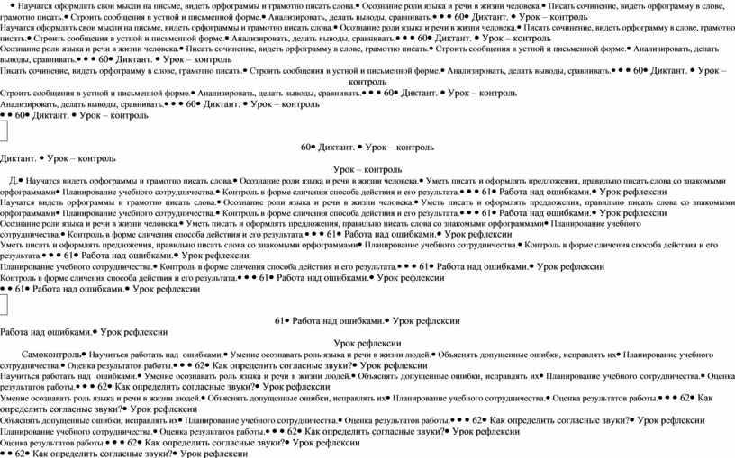 Научатся оформлять свои мысли на письме, видеть орфограммы и грамотно писать слова