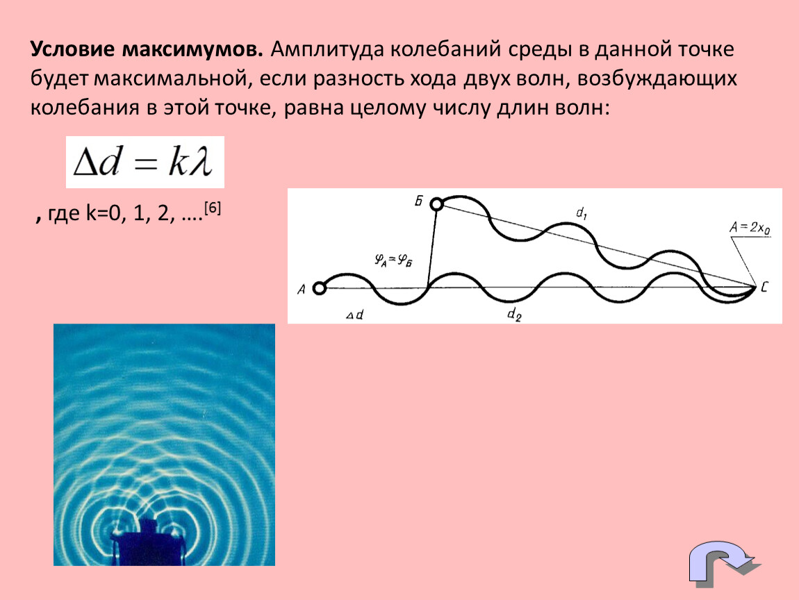 Амплитуда волны. Разность хода волн. Амплитуда колебаний среды в данной точке максимальна если разность. Амплитуда колебания среды. Амплитуда колебаний среды в данной точке максимальна если.