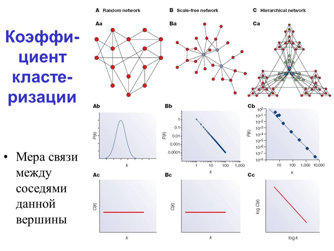 Случайные сети. Scale-free Networks. Различные виды Random. Шкала графа.