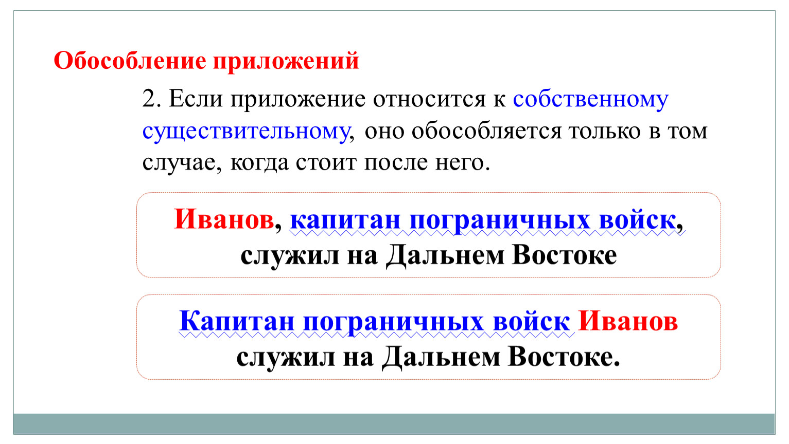 Распространенное приложение стоит после определяемого существительного. Приложение относится к имени собственному. Приложение относится к имени собственному и стоит после него. Приложение стоящие после имени собственного. Приложение относящееся к имени собственному и стоящее после него.