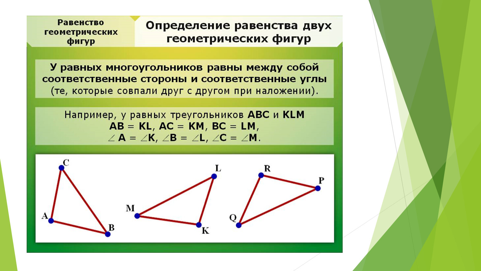 Равенство предложения. Признаки равенства фигур. Равенство фигур равные треугольники. Равенство фигур 5 класс. Признаки равенства фигур 5 класс.