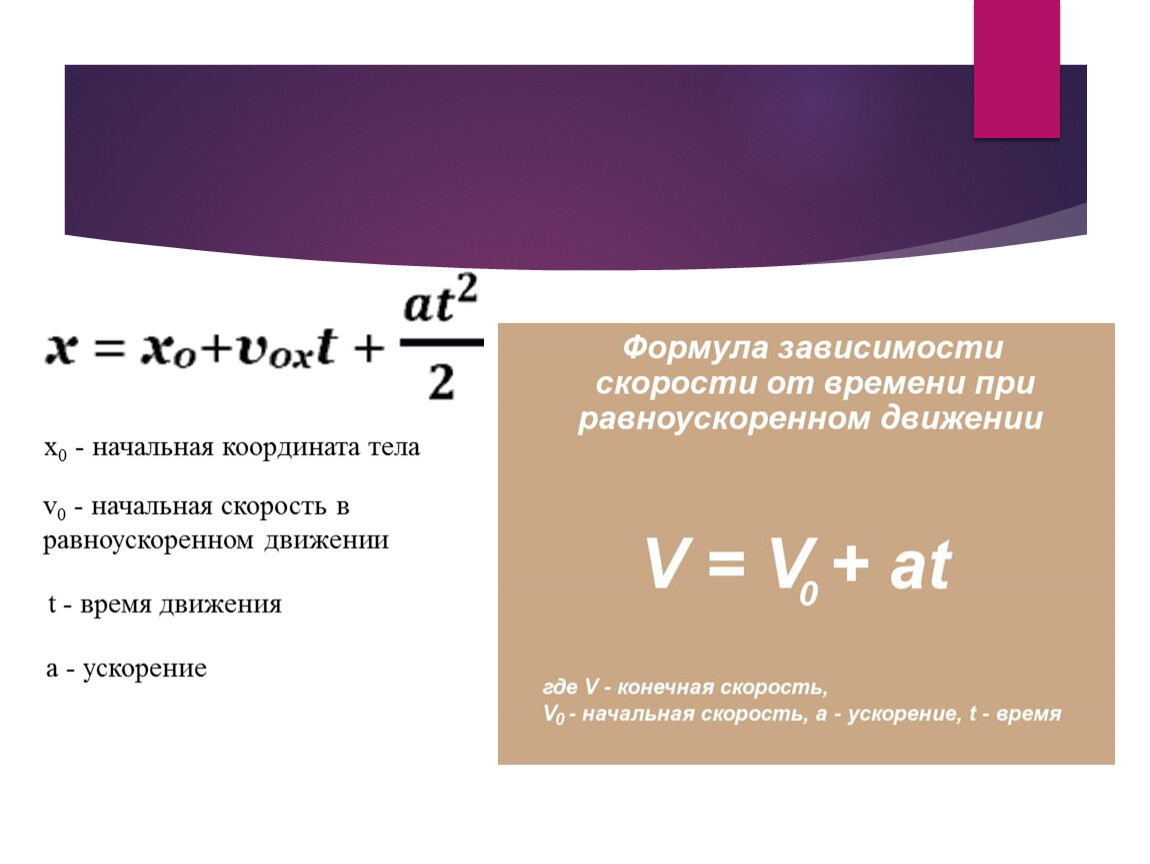 V0 0 формула