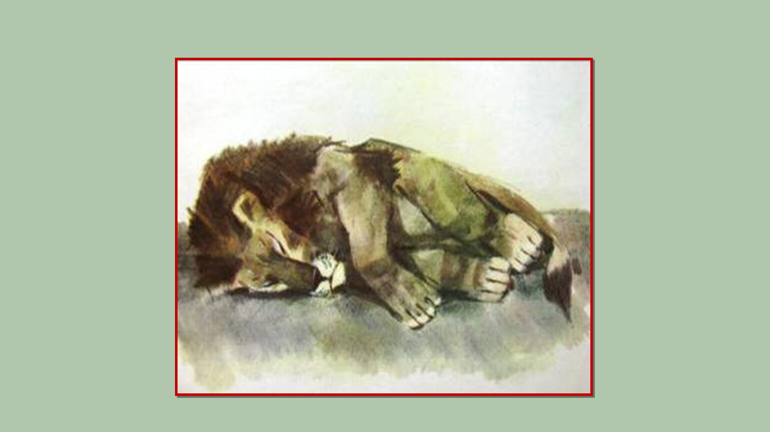 Лев и собачка иллюстратор Пахомов