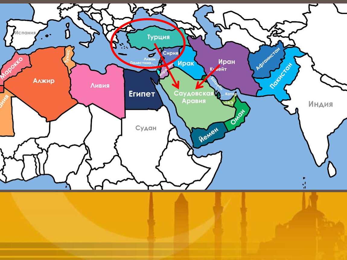 Объединение арабских племен. Халифат Османской империи. Великий исламский халифат. Исламский халифат карта. Великий халифат карта.