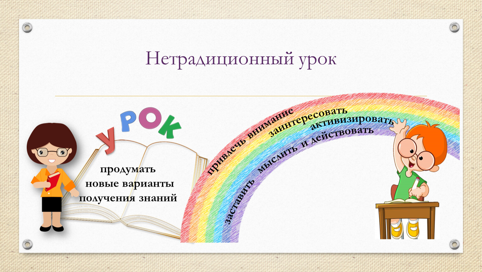 Получение вариант. Нестандартные уроки ФГОС.