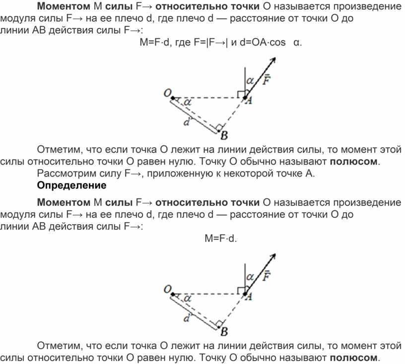 Равновесие материальной точки