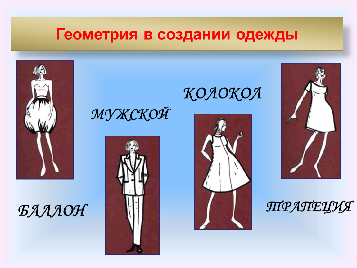 Процессы создания одежды. Геометрия в создании одежды. Геометрия в одежде. Силуэты одежды. Геометрические силуэты в одежде.