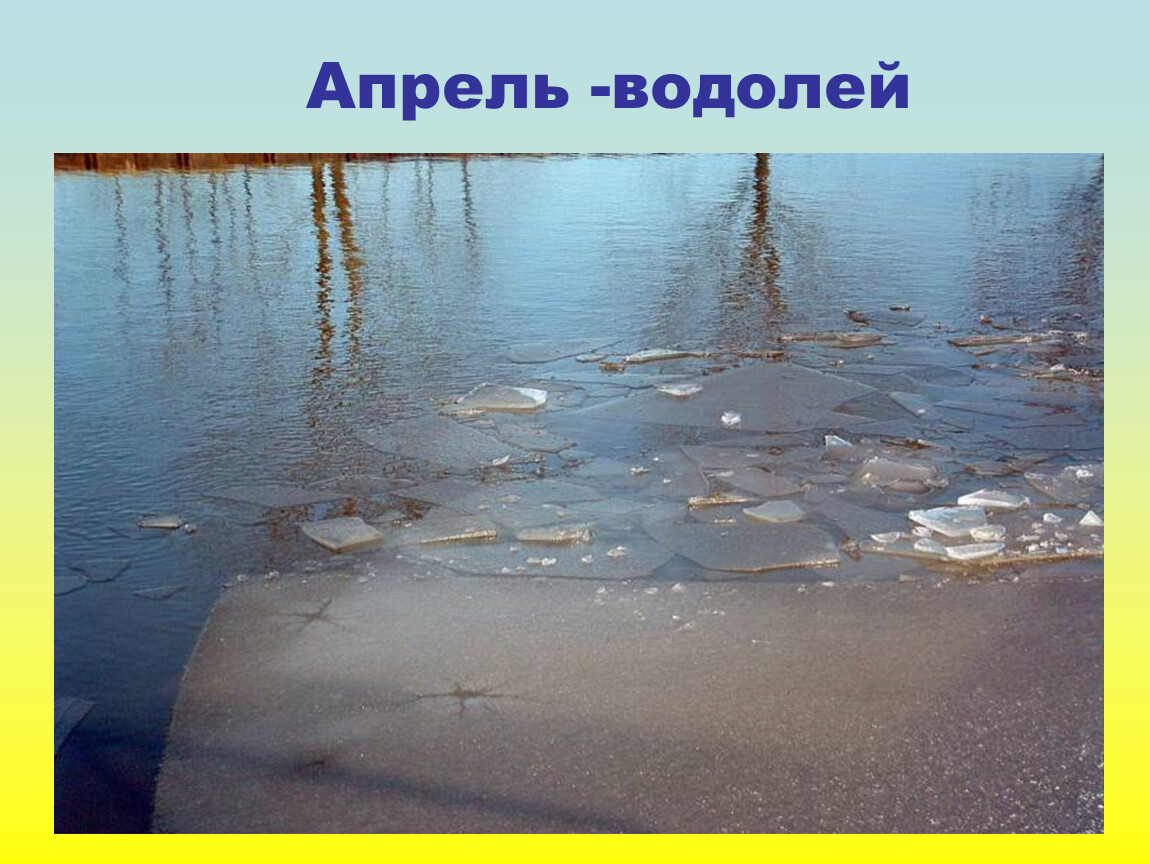 Презентация апрель водолей 1 класс