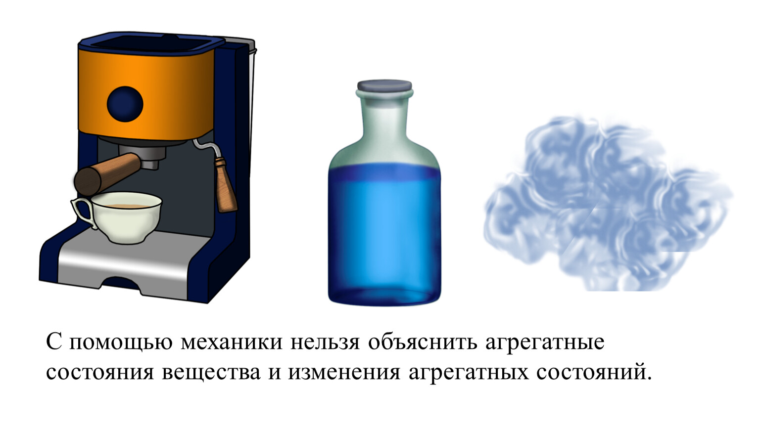 Молекулярная физика примеры явлений