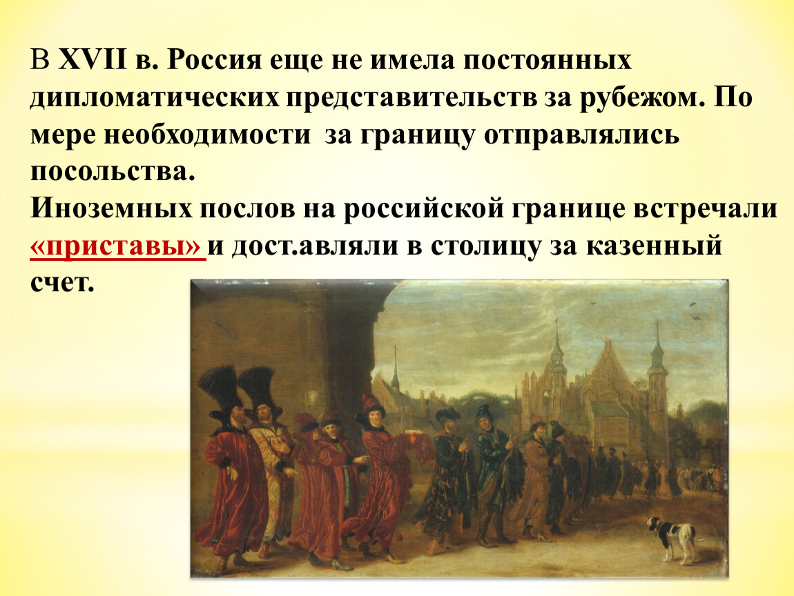 Россия в системе международных отношений 17 век презентация