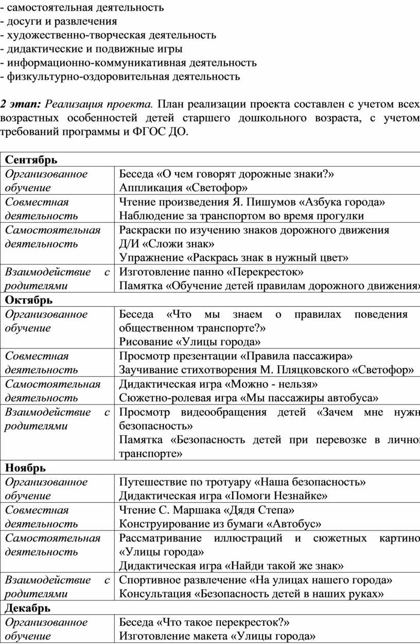 План реализации государственной программы