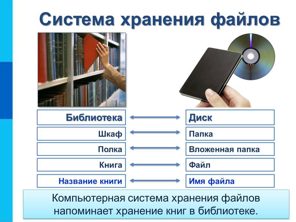 Информация в архиве хранится в. Система хранения файлов. Система хранения файлов на диске. Компьютерные объекты презентация. Папка с файлами.