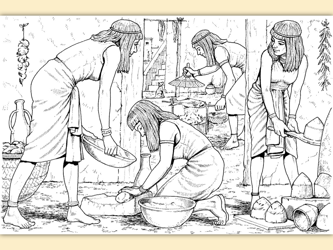 Рассказ один день из жизни раба. Древние египтяне пекут хлеб. Раб рисунок. Рабыня рисунки. Рабы рисунок.