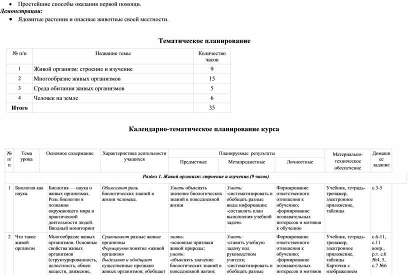 Простейшие способы оказания первой помощи