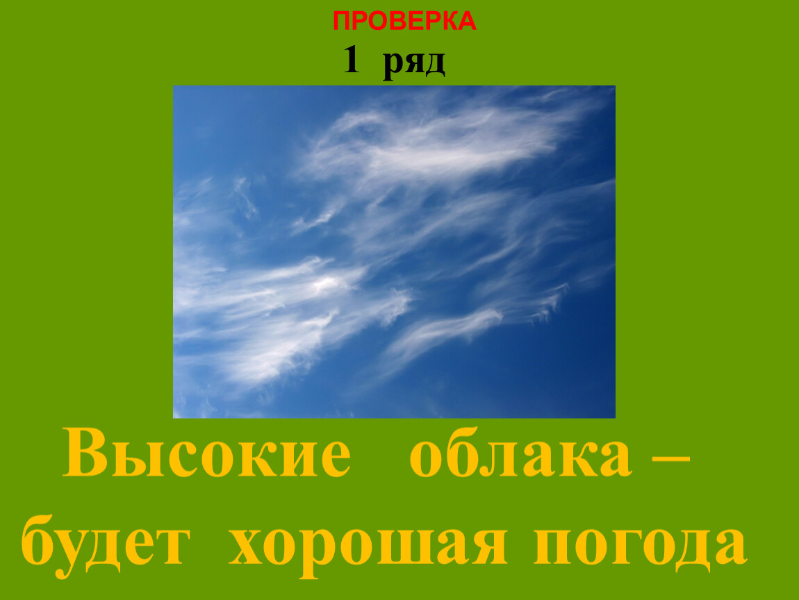 Что такое погода 2 класс. Высокие облака-будет хорошая погода. Что такое погода 2 класс окружающий мир школа России. Проект выше облаков.