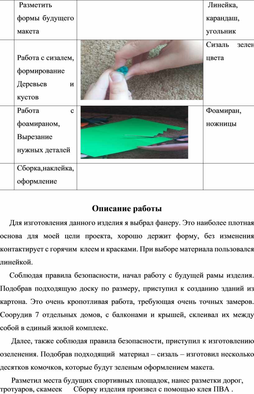 Разметить формы будущего макета