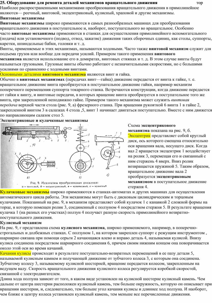 Механизмы электрические прямоходные хМЭП