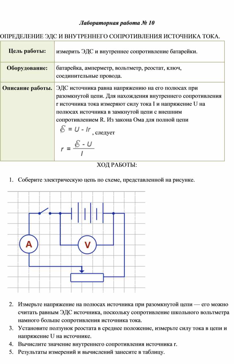 Методические указания по выполнению лабораторных работ по дисциплине ФИЗИКА