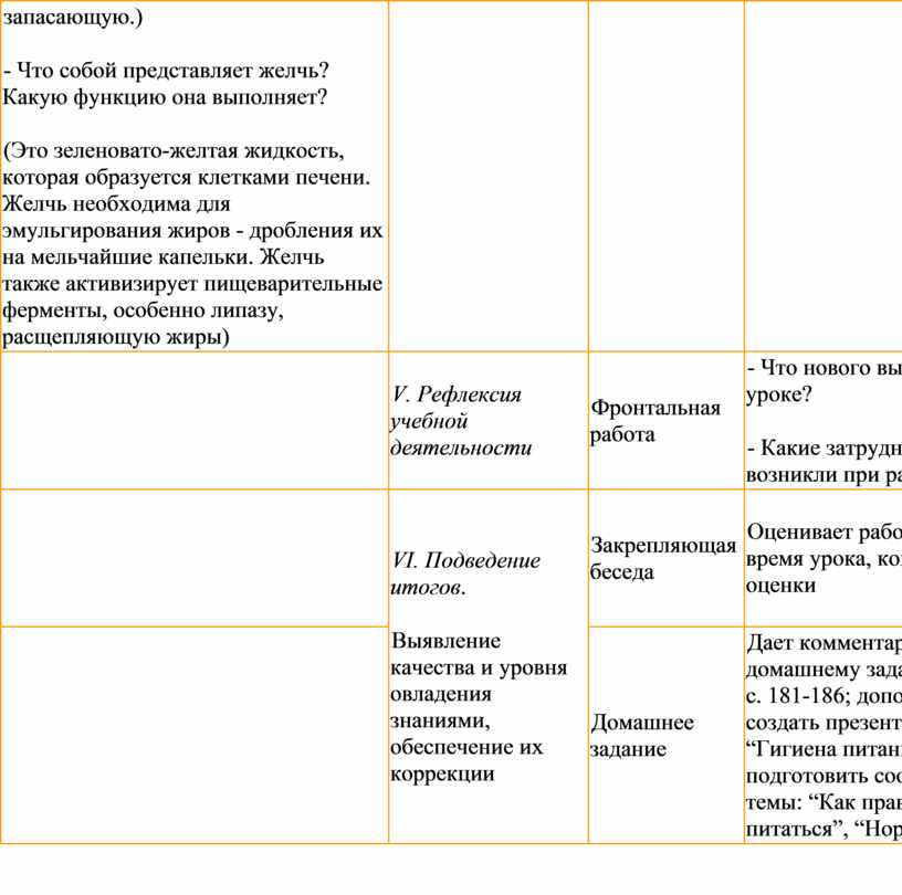 Предметный столик какую функцию выполняет эта