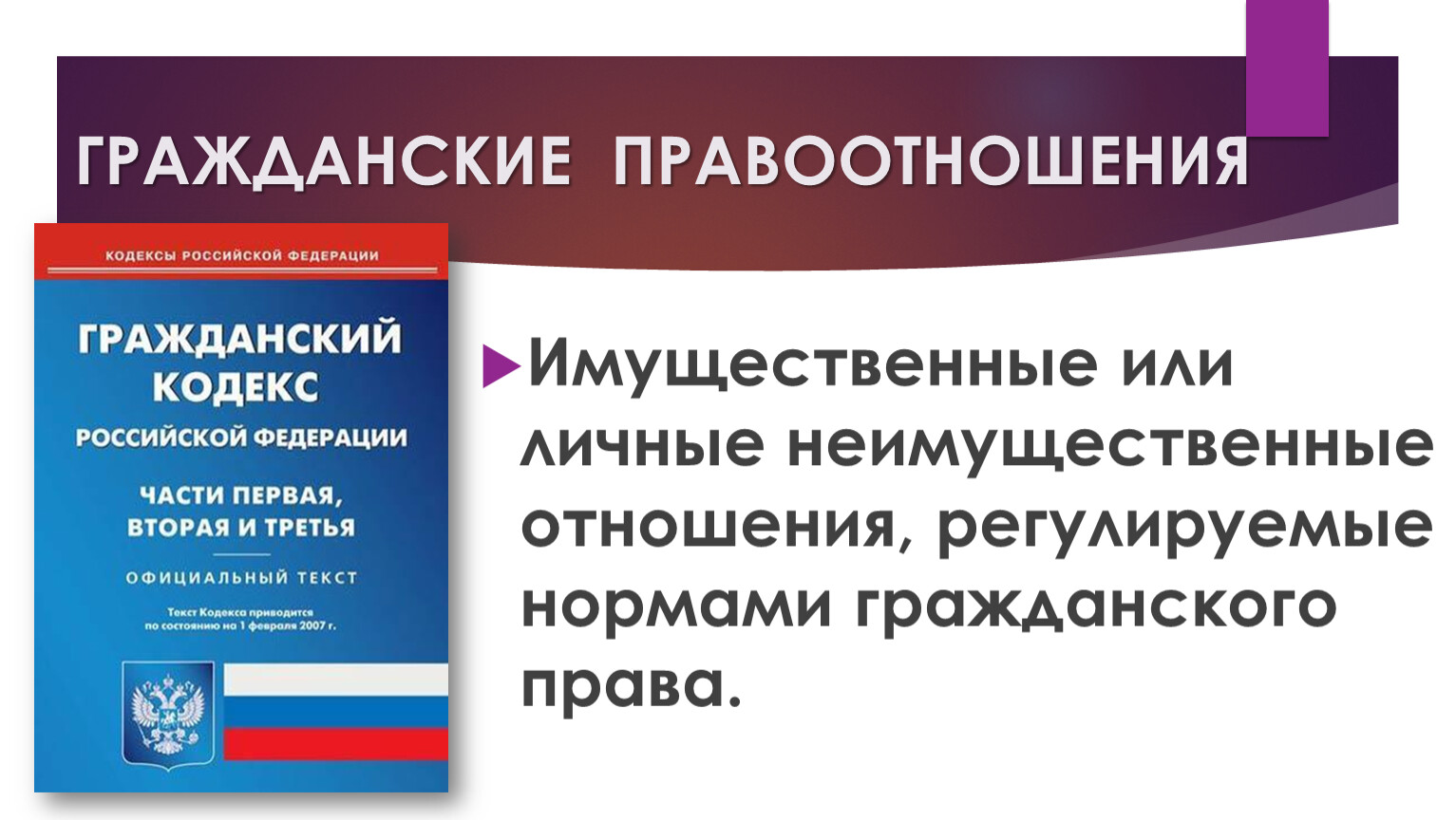 Российское гражданское право. Кодекс гражданского правоотношения. Кодексы регулирующие гражданские правоотношения. Имущественные гражданские правоотношения. Гражданские правоотношения по ГК РФ.