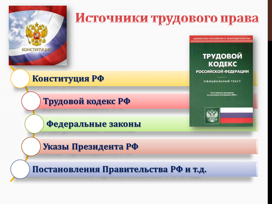 Трудовое право презентация 10 класс обществознание