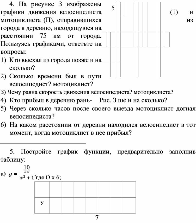 На рисунке изображен график движения мотоциклиста за первый час движения мотоциклист проехал