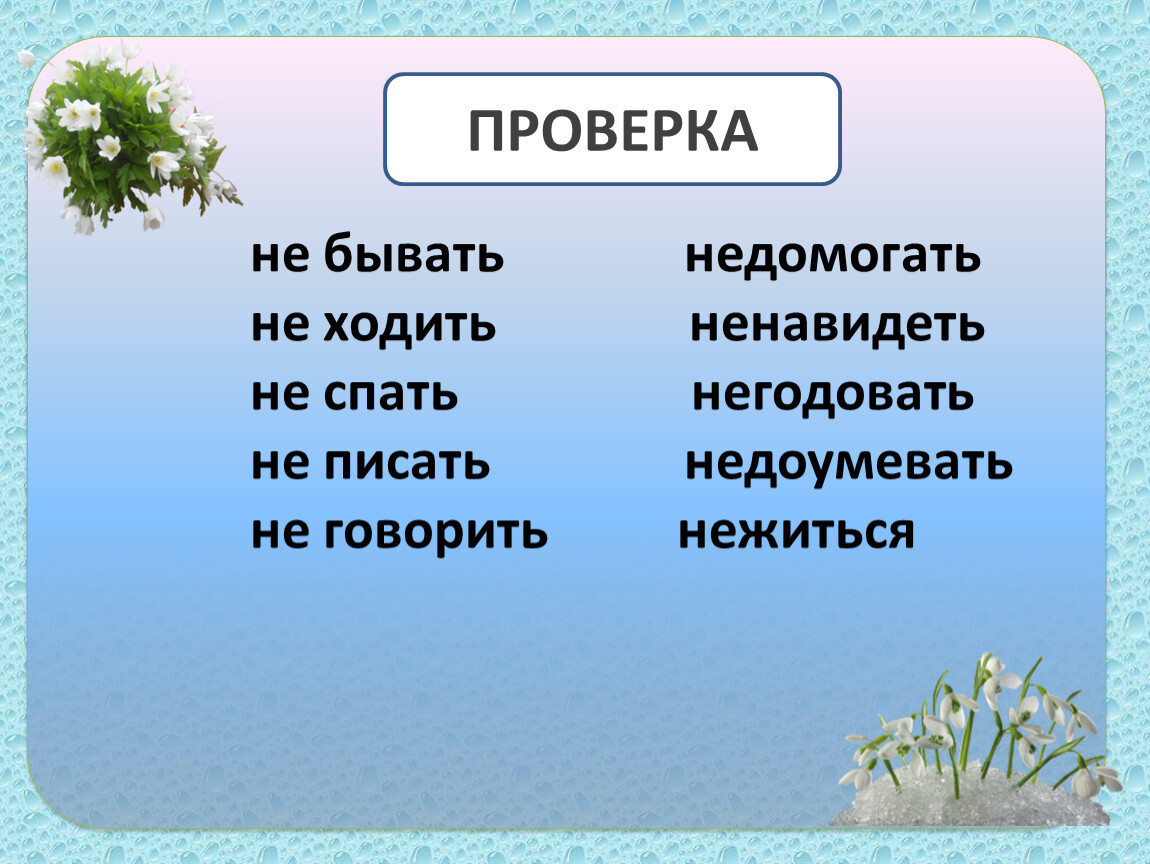 Недоумевать почему. Глаголы с не раздельно. Слова в которых первый ударный слог.