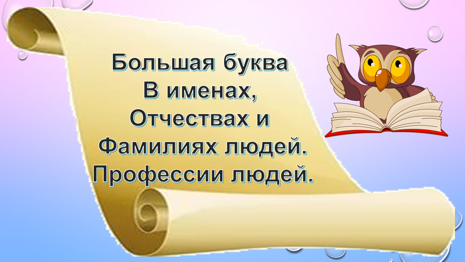 Презентация большая буква в именах отчествах фамилиях 1 класс