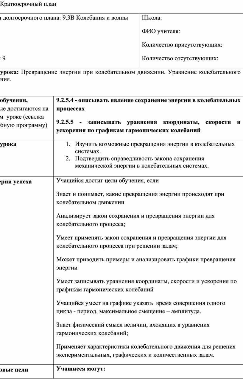 Укажи превращение одного вида энергии в другой на примере дверной пружины если дверь закрывается