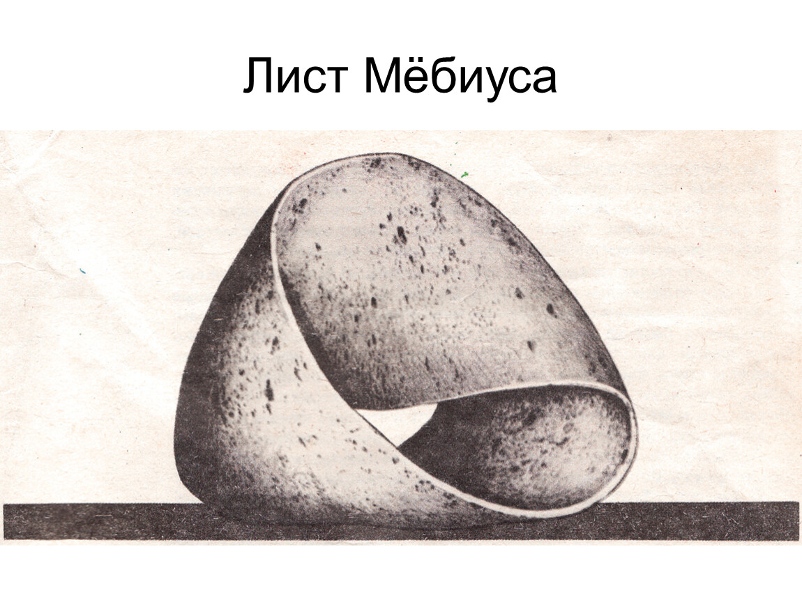 Лента мебиуса рисунок