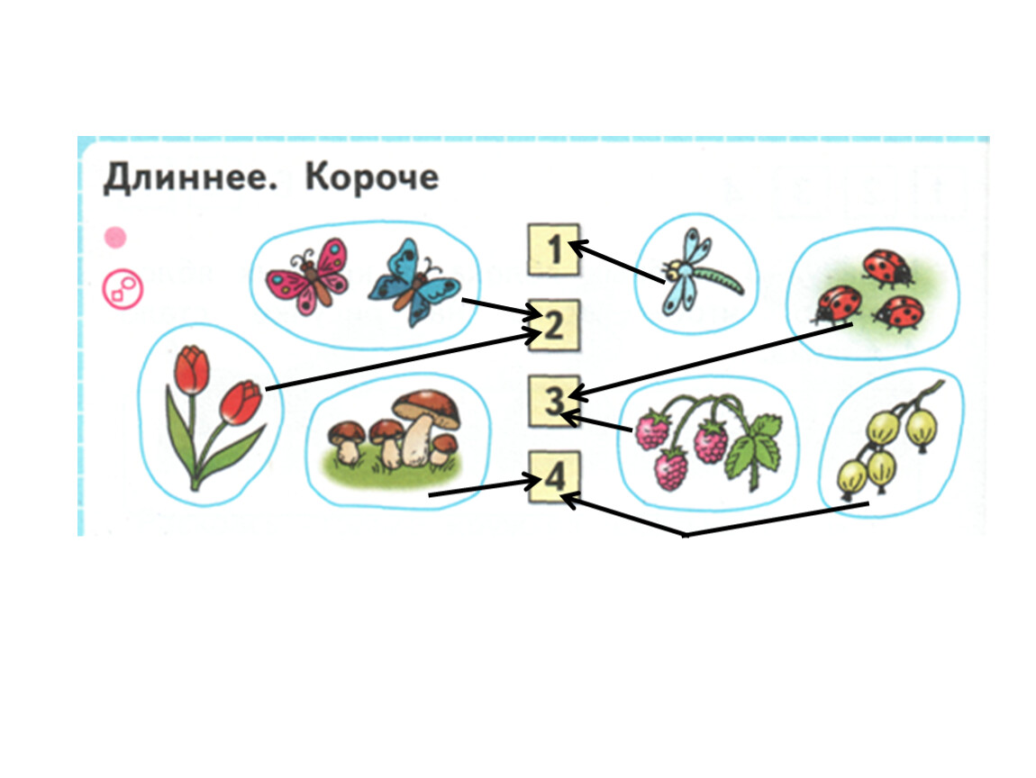 Длиннее короче одинаковые по длине презентация 1 класс школа россии