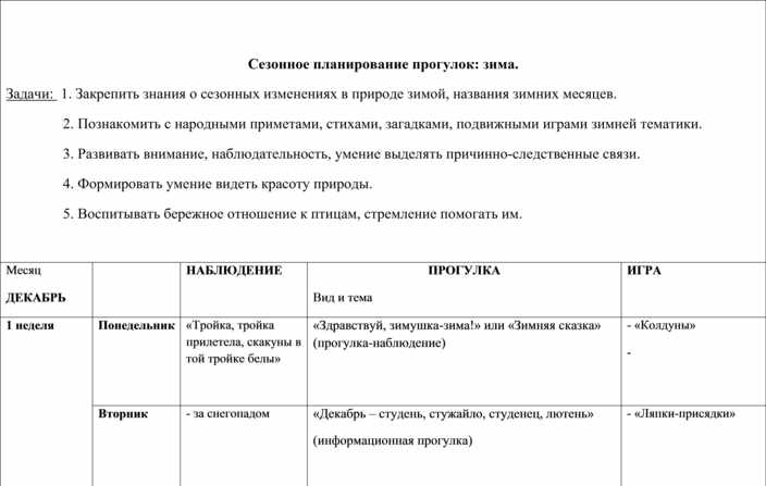 План работы 1 класс