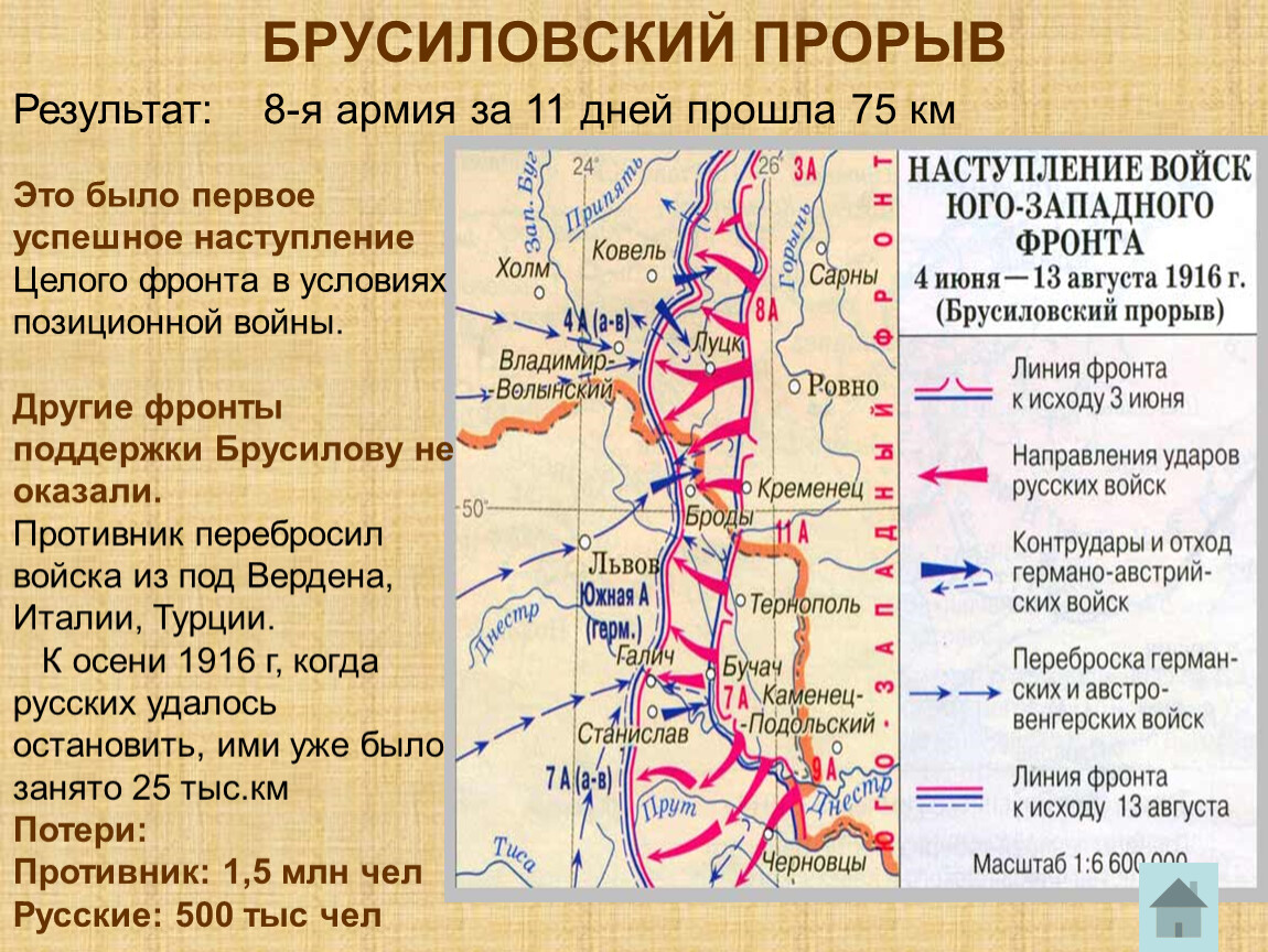 Какие войска участвуют в операции. Брусиловский прорыв (4 июня - 13 августа 1916 года). Брусиловский прорыв на карте первой мировой войны. Восточный фронт 1916 Брусиловский прорыв.