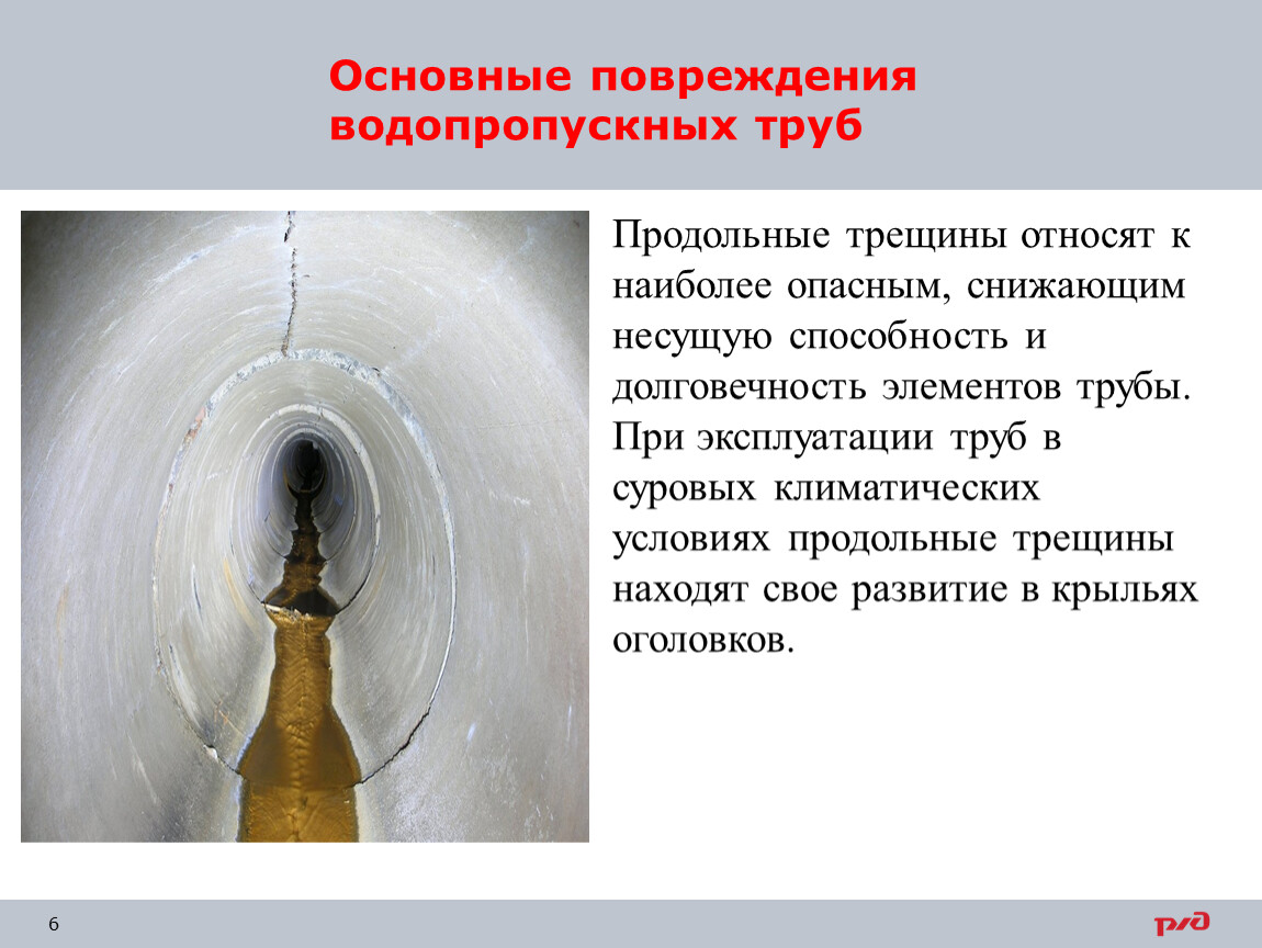 Виды водопропускных труб по характеру протекания воды