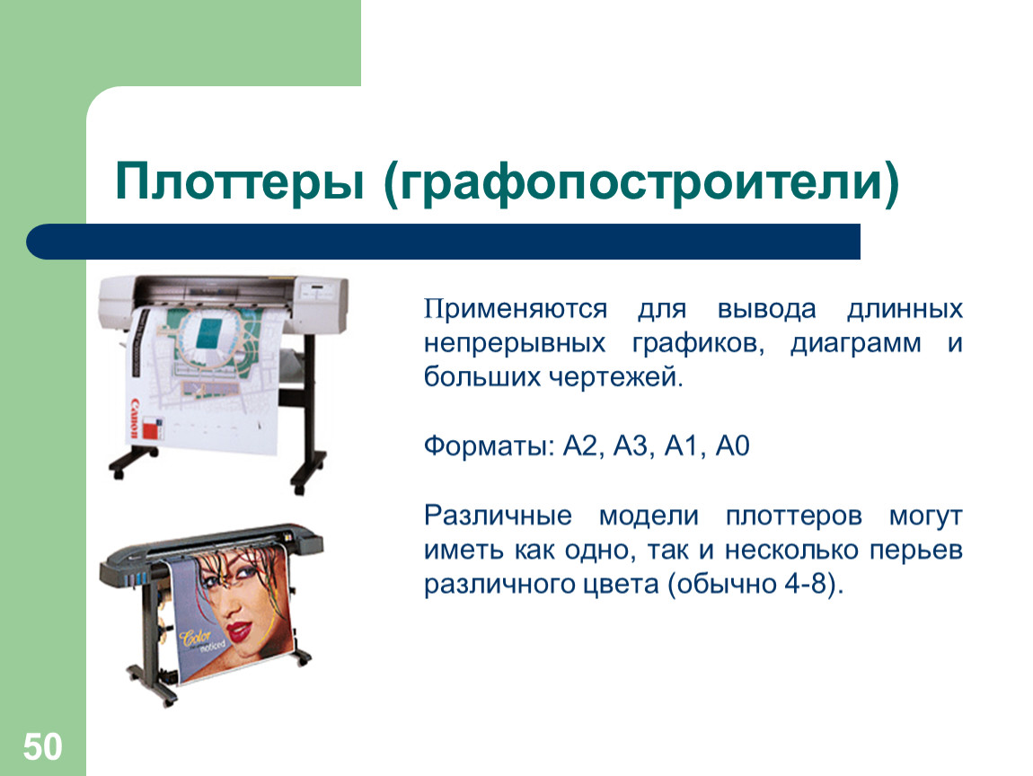 Устройство вывода на печать чертежей графиков большого формата