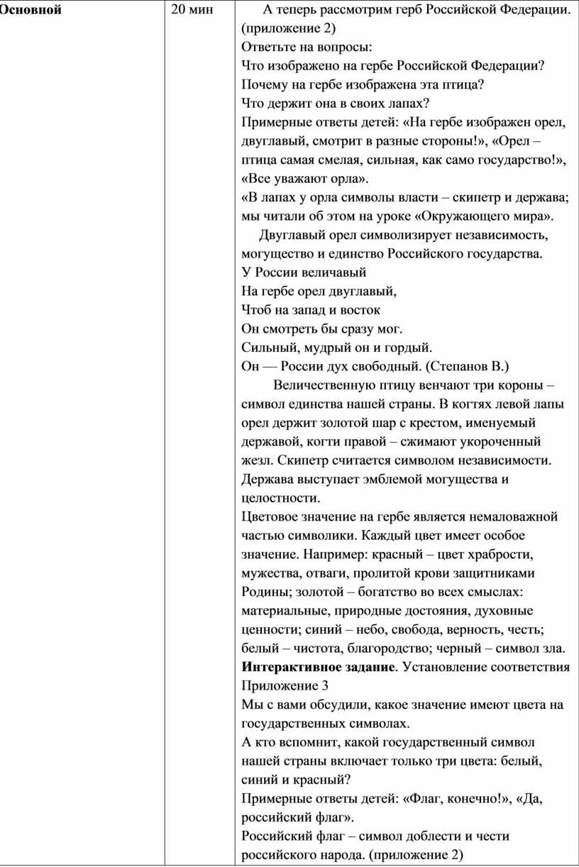 Основной 20 мин