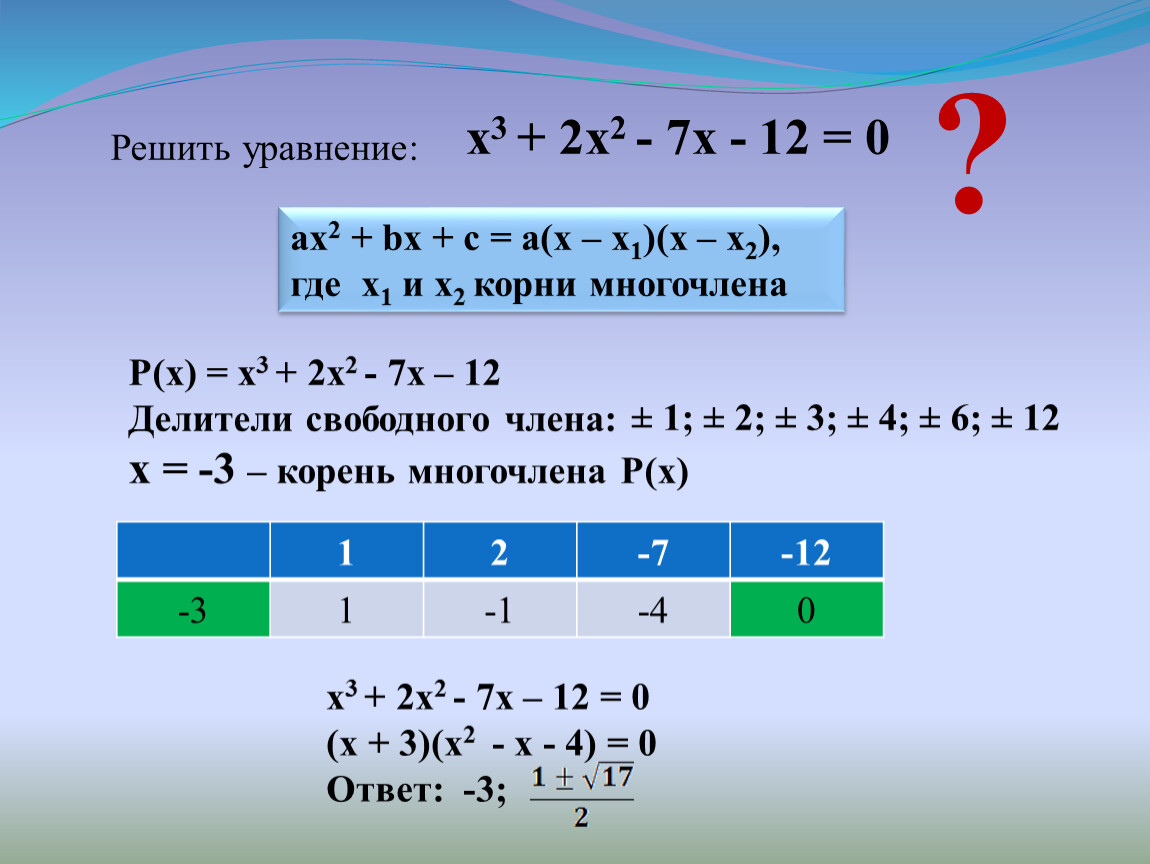 Решить x2 1 0. (Х^2+2x+2)(x^2-x+1)=1. 3х2(2х3-3х2+1). Формула х-х1. Х1+х2+х3= сигма1.